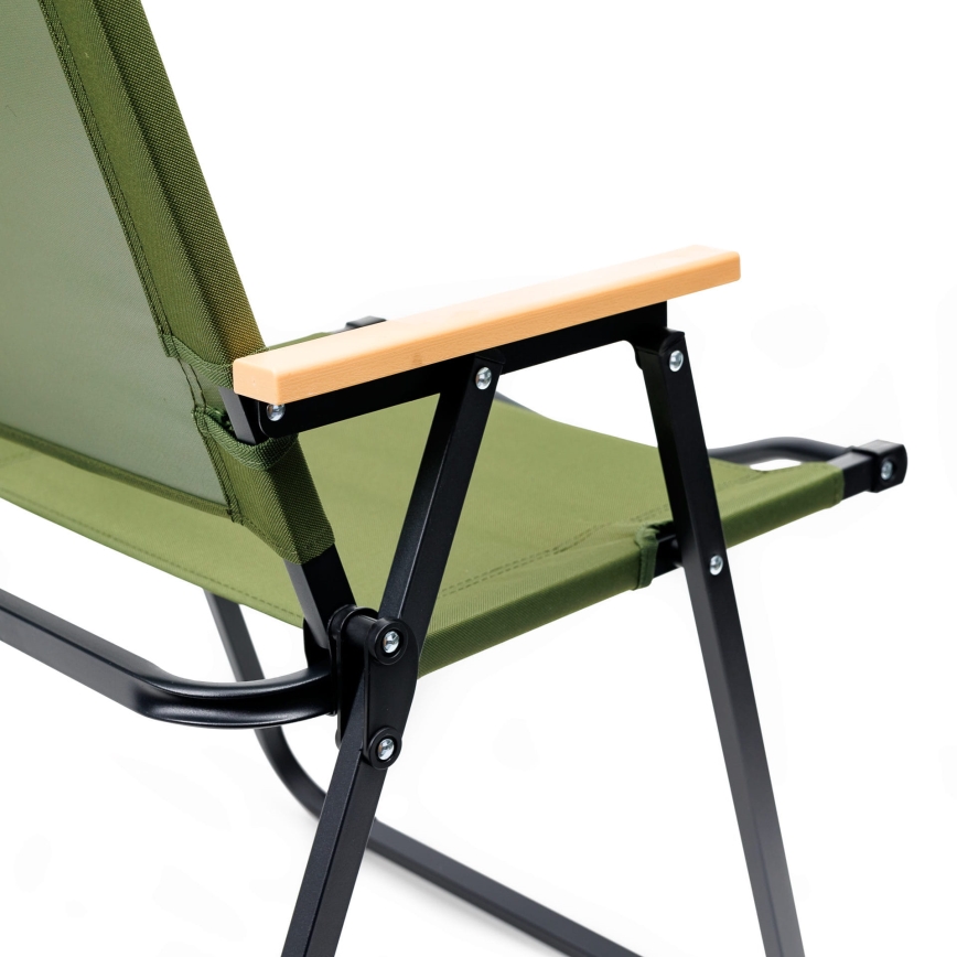 Klappbarer Campingstuhl grün