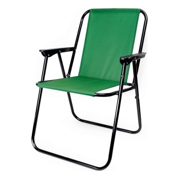Klappbarer Campingstuhl grün
