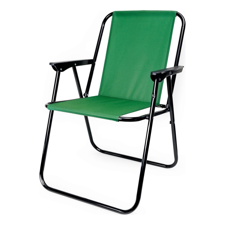 Klappbarer Campingstuhl grün