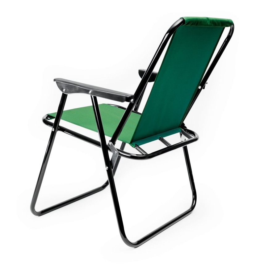 Klappbarer Campingstuhl grün