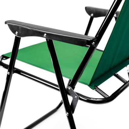 Klappbarer Campingstuhl grün