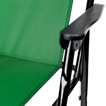 Klappbarer Campingstuhl grün