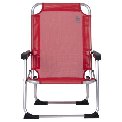 Klappbarer Campingstuhl rot