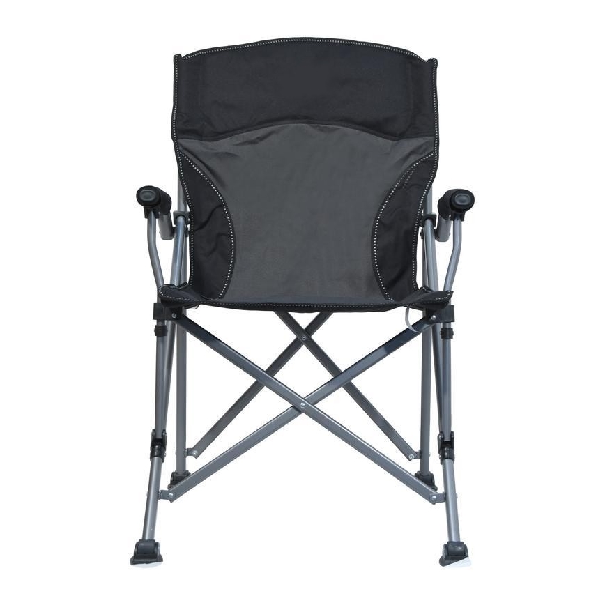 Klappbarer Campingstuhl schwarz