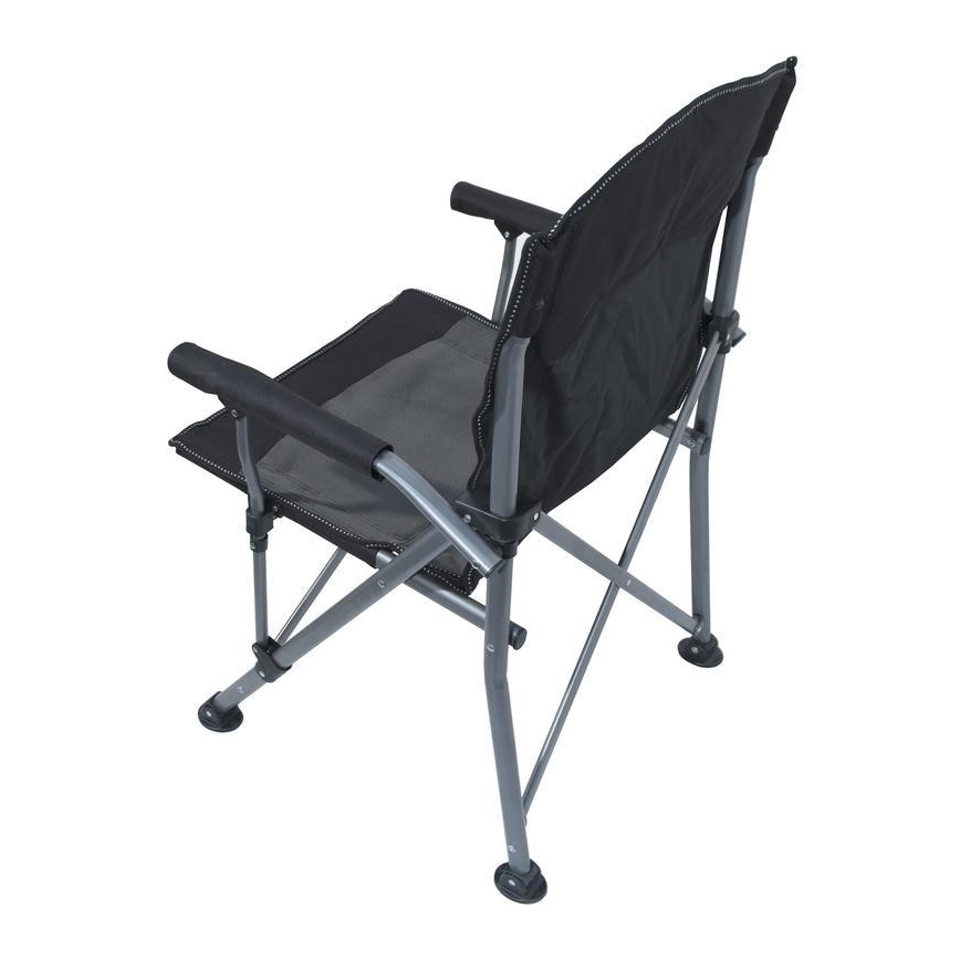 Klappbarer Campingstuhl schwarz