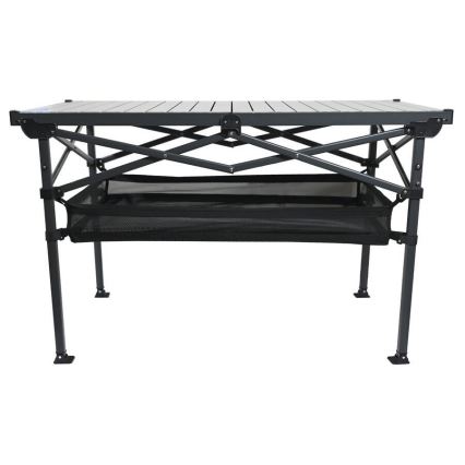 Klappbarer Campingtisch 118x70 cm anthrazit