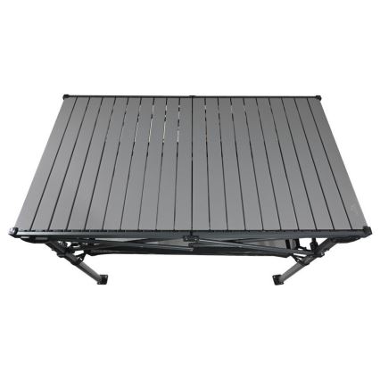 Klappbarer Campingtisch 118x70 cm anthrazit