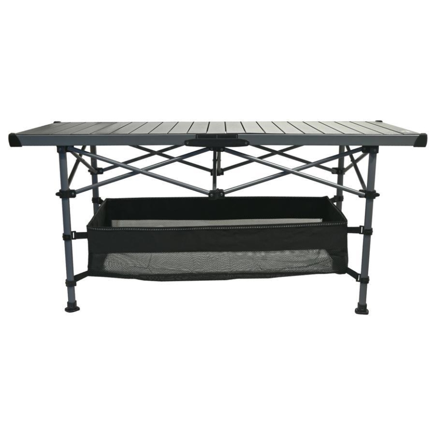 Klappbarer Campingtisch 123x55cm anthrazit