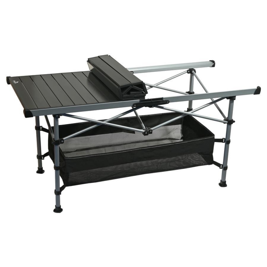 Klappbarer Campingtisch 123x55cm anthrazit