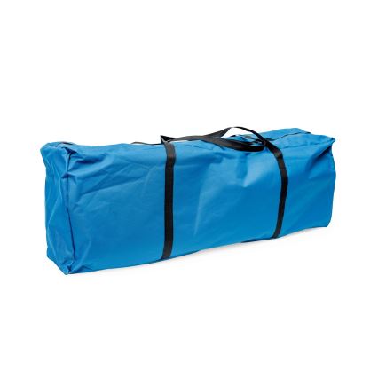 Klappbarer Campingtisch + 2x Stuhl blau