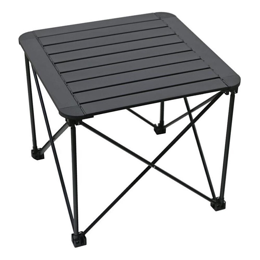 Klappbarer Campingtisch 52x52cm anthrazit