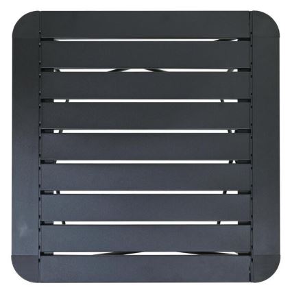 Klappbarer Campingtisch 52x52cm anthrazit