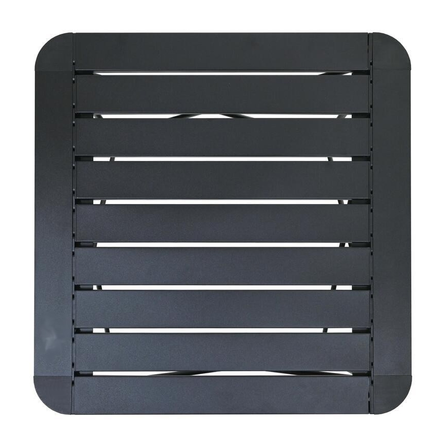 Klappbarer Campingtisch 52x52cm anthrazit