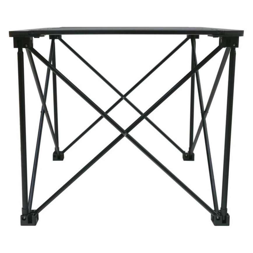 Klappbarer Campingtisch 52x52cm anthrazit