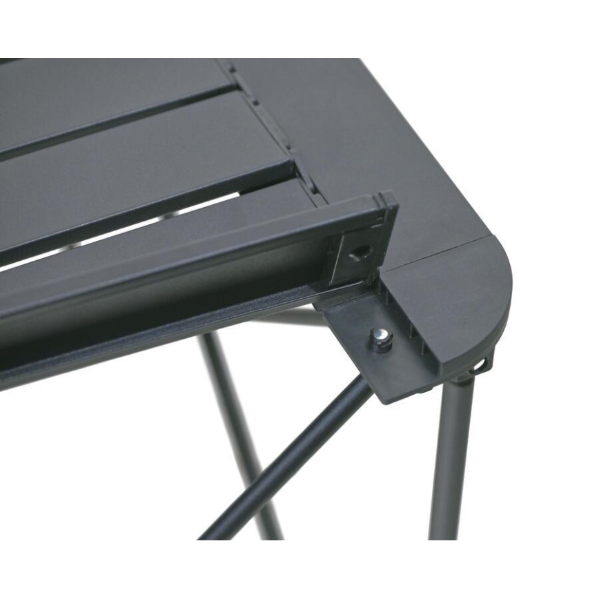 Klappbarer Campingtisch 52x52cm anthrazit