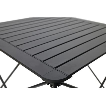 Klappbarer Campingtisch 70x70cm anthrazit