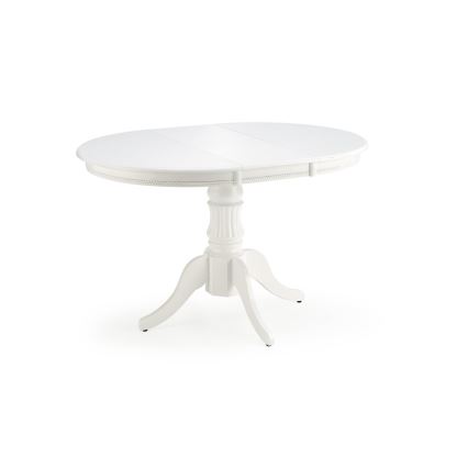 Klappbarer Esstisch WILLIAM 75x124 cm weiß