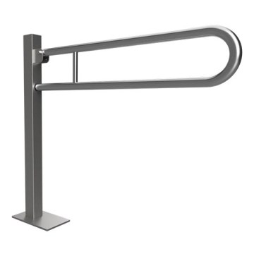 Klappbarer Haltegriff 15,3x87 cm, Edelstahl/silber