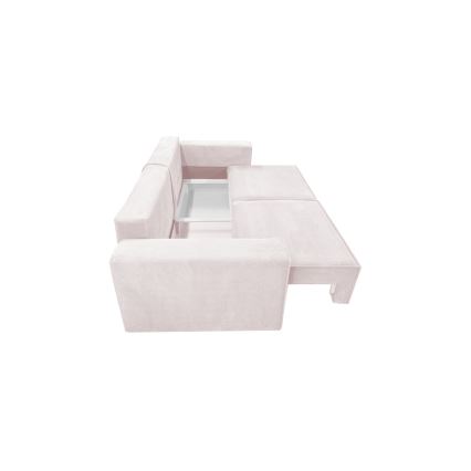 Klappsofa mit Stauraum RONDA beige