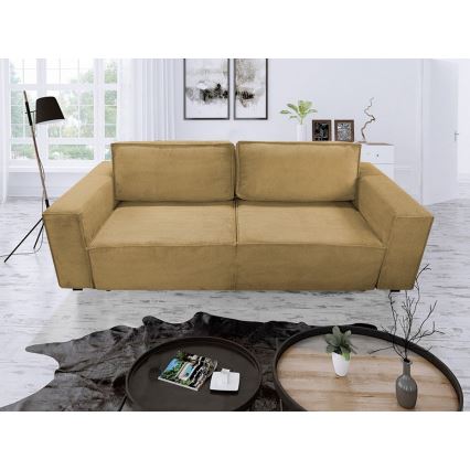 Klappsofa mit Stauraum RONDA orange