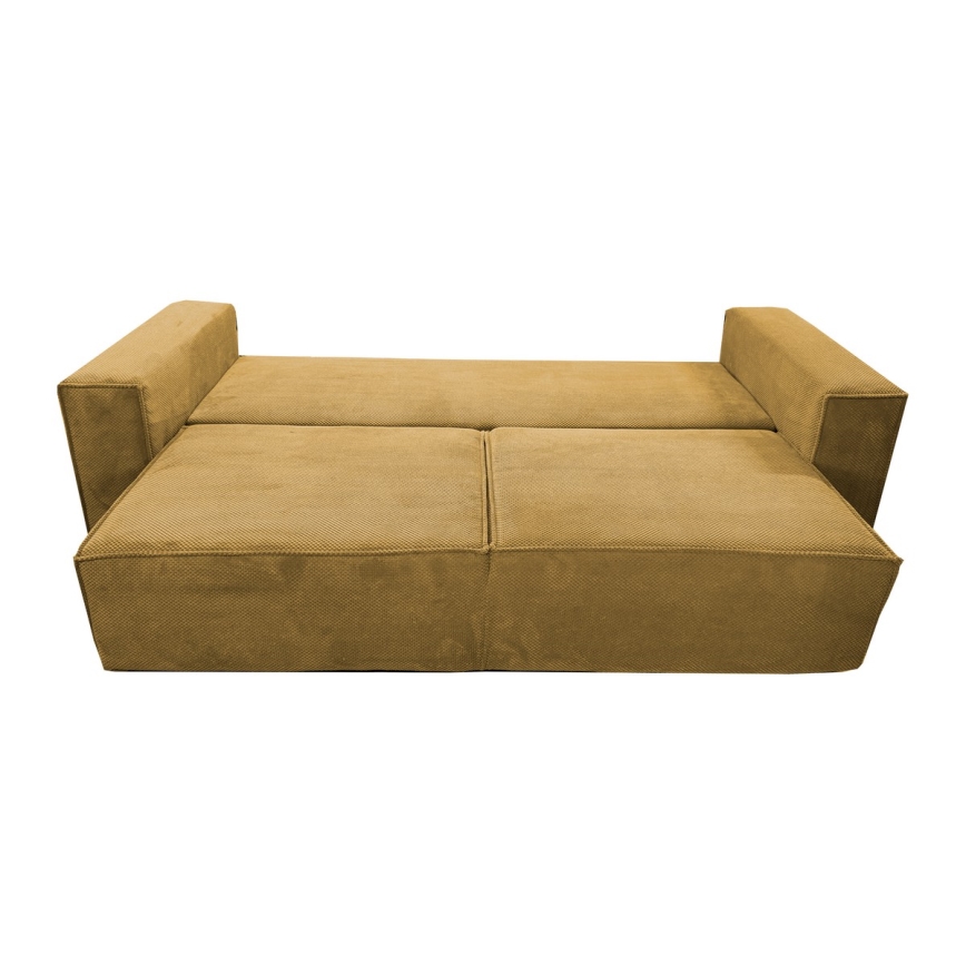 Klappsofa mit Stauraum RONDA orange