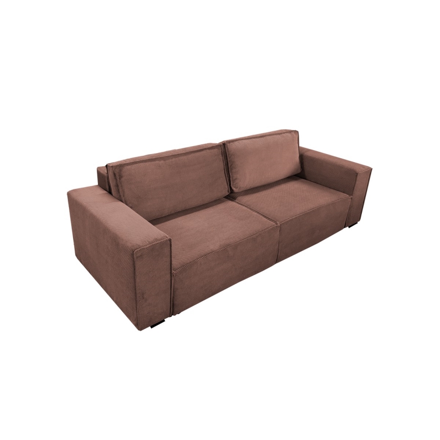 Klappsofa mit Stauraum RONDA rot