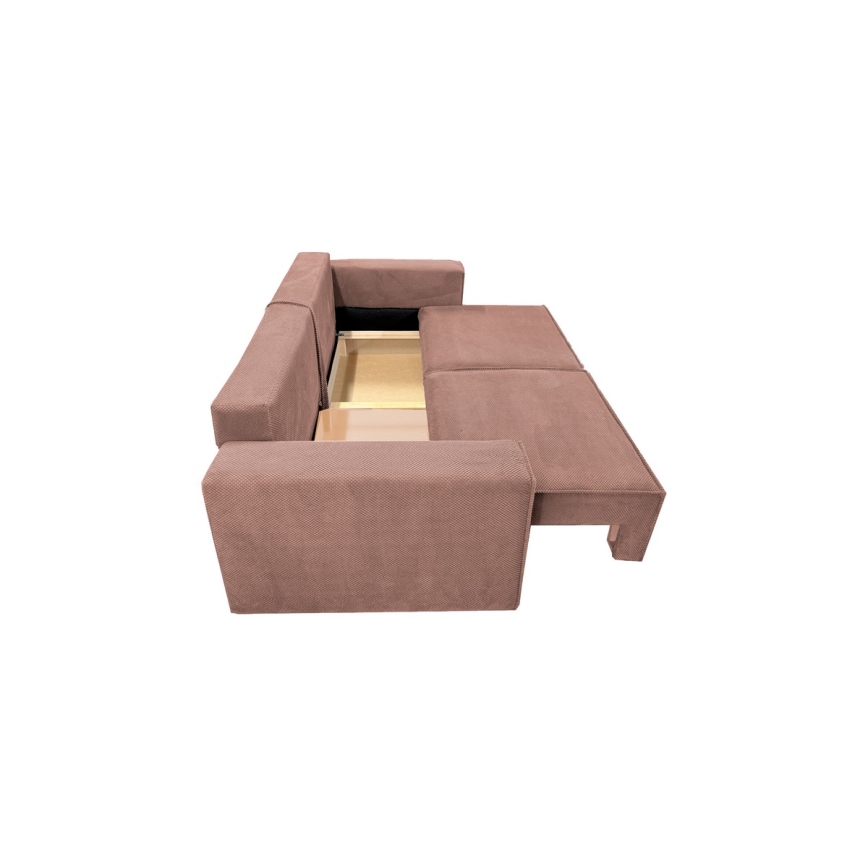 Klappsofa mit Stauraum RONDA rot