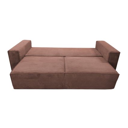 Klappsofa mit Stauraum RONDA rot