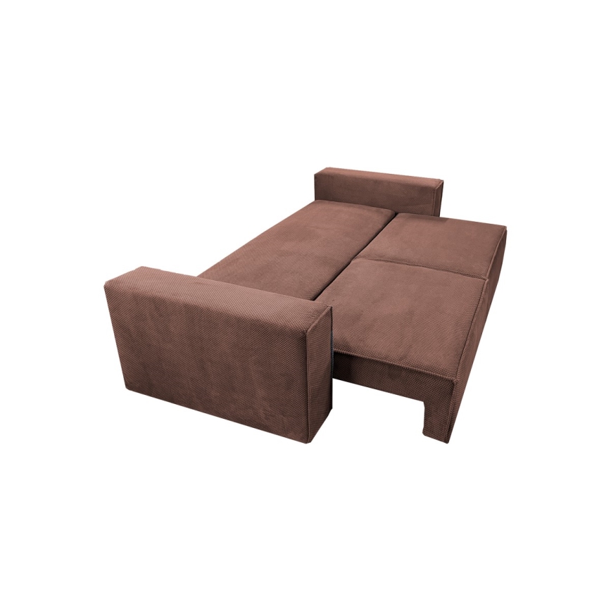 Klappsofa mit Stauraum RONDA rot