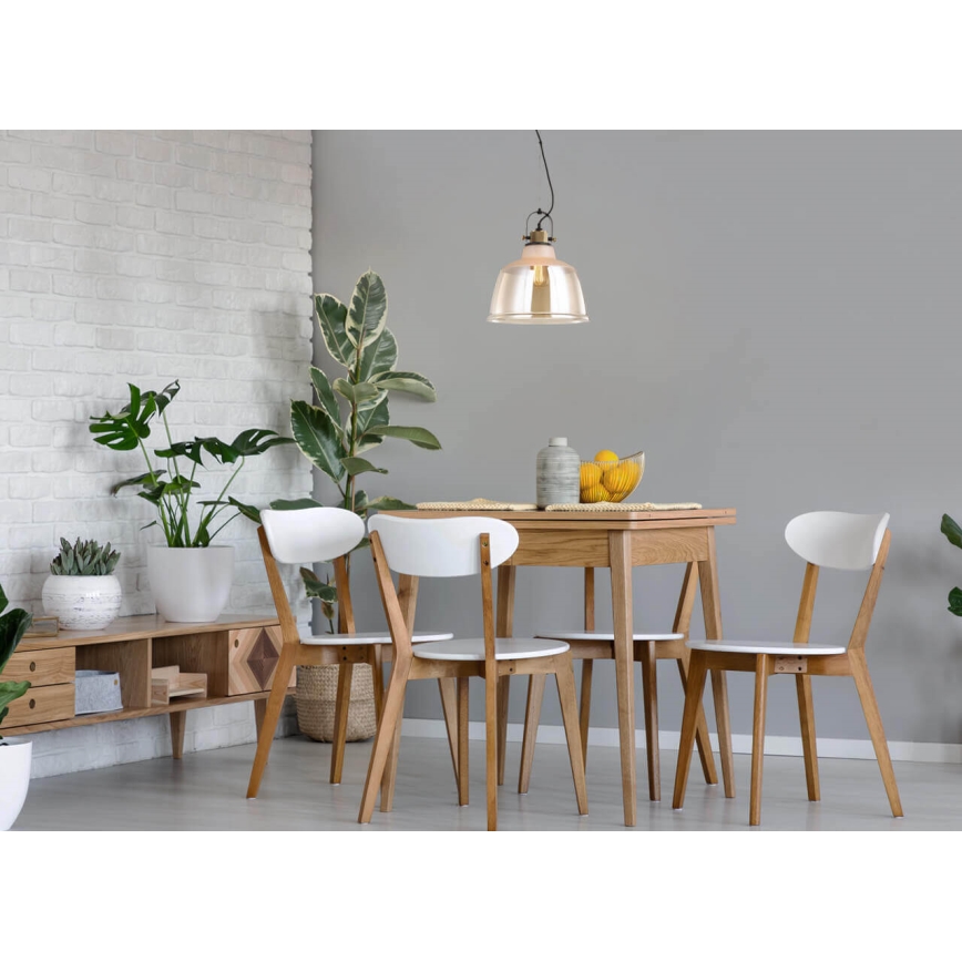 Hängeleuchte ASGARD 1xE27/11W/230V beige