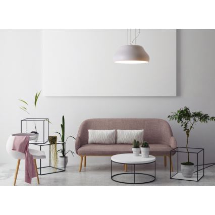 LED Kronleuchter an Kabel PADDY LED/24W/230V weiß