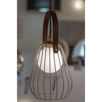 Wandlampe MEMORY 1xG9/4W/230V weiß/braun