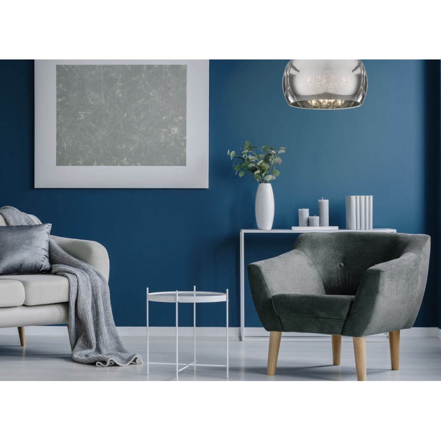 Deckenleuchte ORCHIDE 5xG9/3W/230V glänzender Chrom