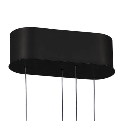 LED dimmbare Hängeleuchte an Kabel LIV LED/50W/230V schwarz + Fernbedienung