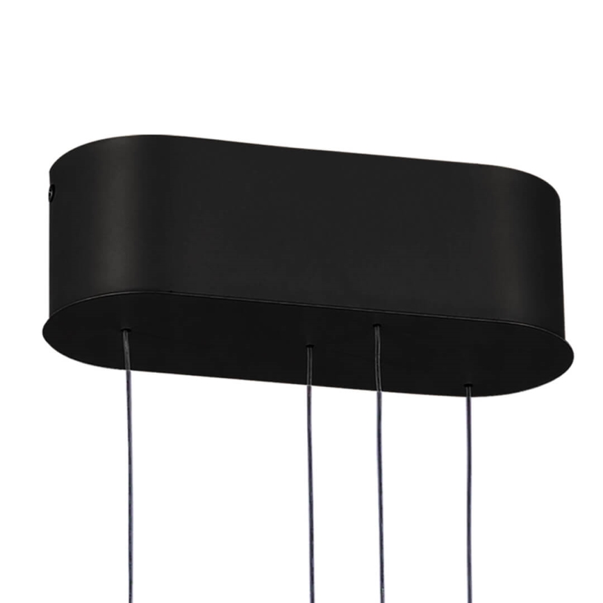 LED dimmbare Hängeleuchte an Kabel LIV LED/50W/230V schwarz + Fernbedienung