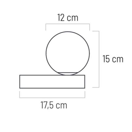 Badezimmerwandleuchte 1xG9/5W/230V IP44 weiß