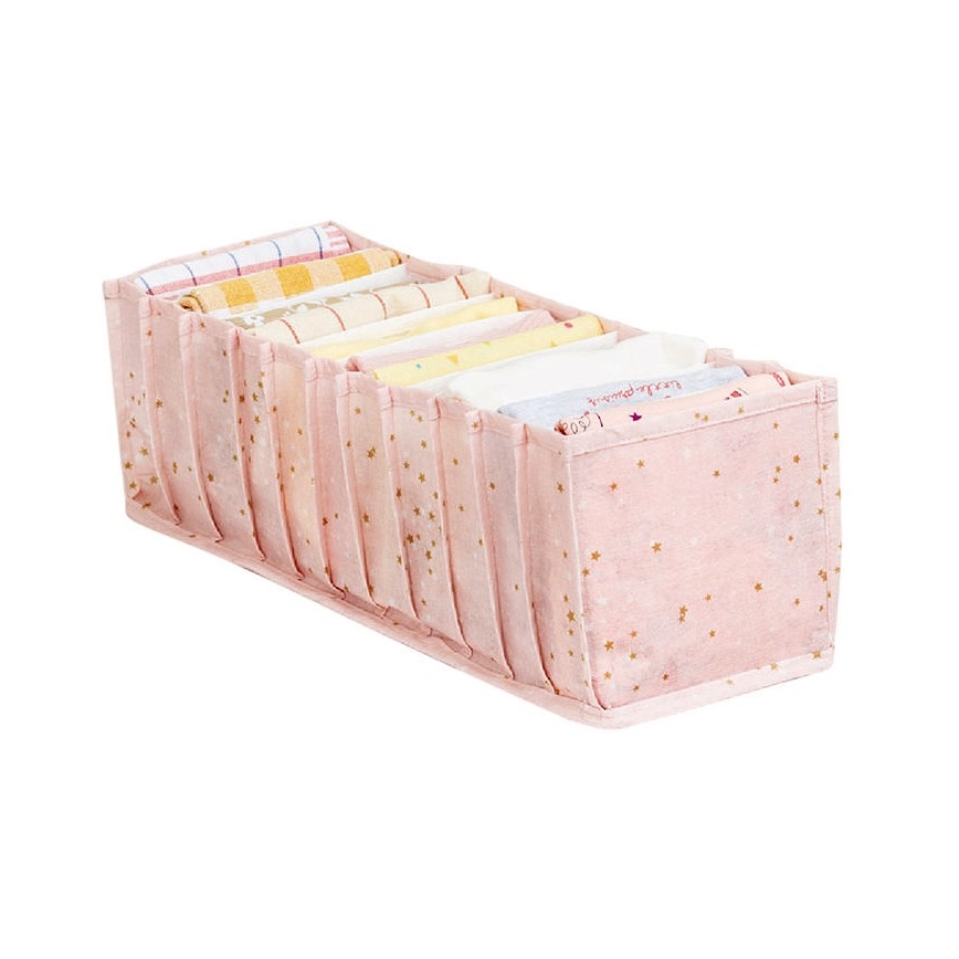 Kleiderschrank-Aufbewahrungsbox 42x16x13 cm rosa