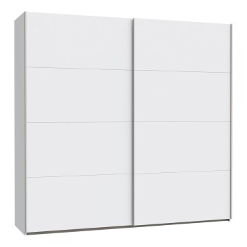 Kleiderschrank KARO 220x210x61 cm weiß