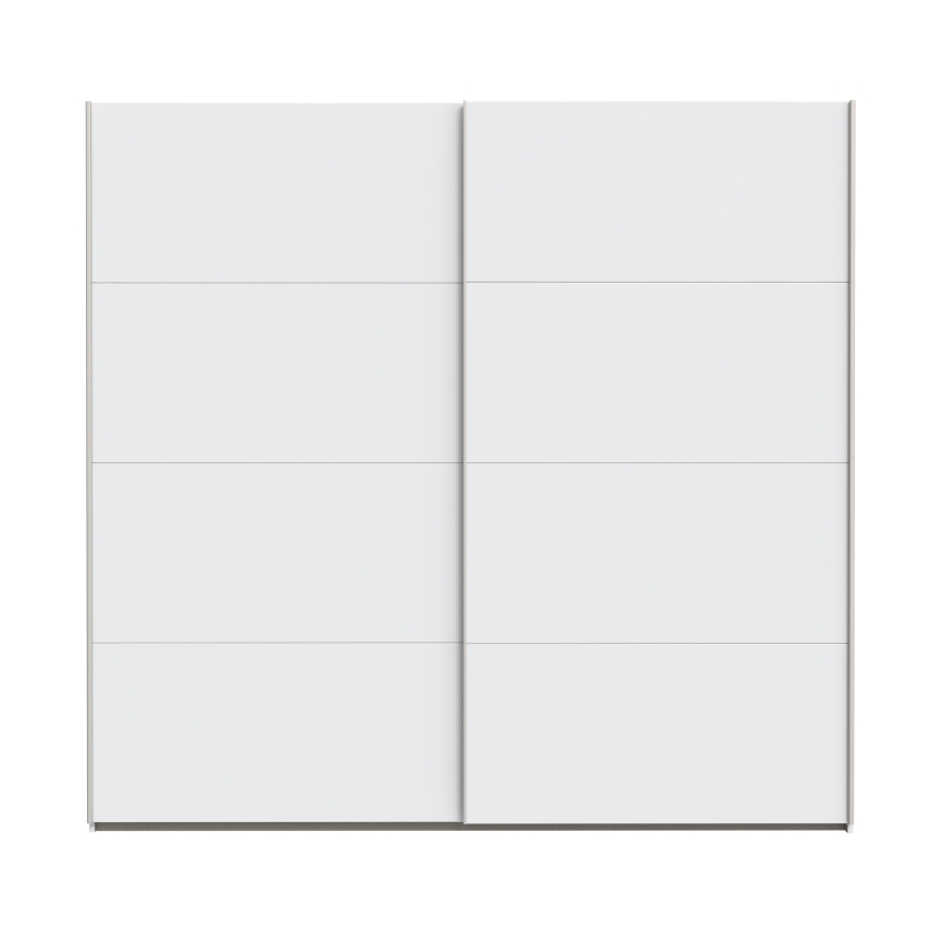 Kleiderschrank KARO 220x210x61 cm weiß