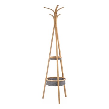 Kleiderständer 177x52 cm braun
