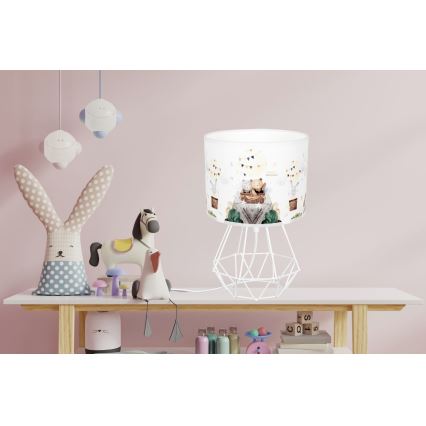 Kleine Kinderlampe BEARS 1xE27/60W/230V