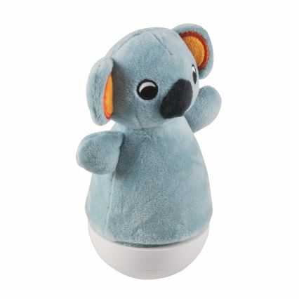 Kleine LED-RGB-Nachtleuchte für Kinder mit Melodie 3xAAA/5V Koala