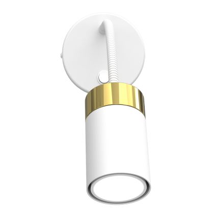 Kleine Wandlampe JOKER 1xGU10/8W/230V weiß/golden