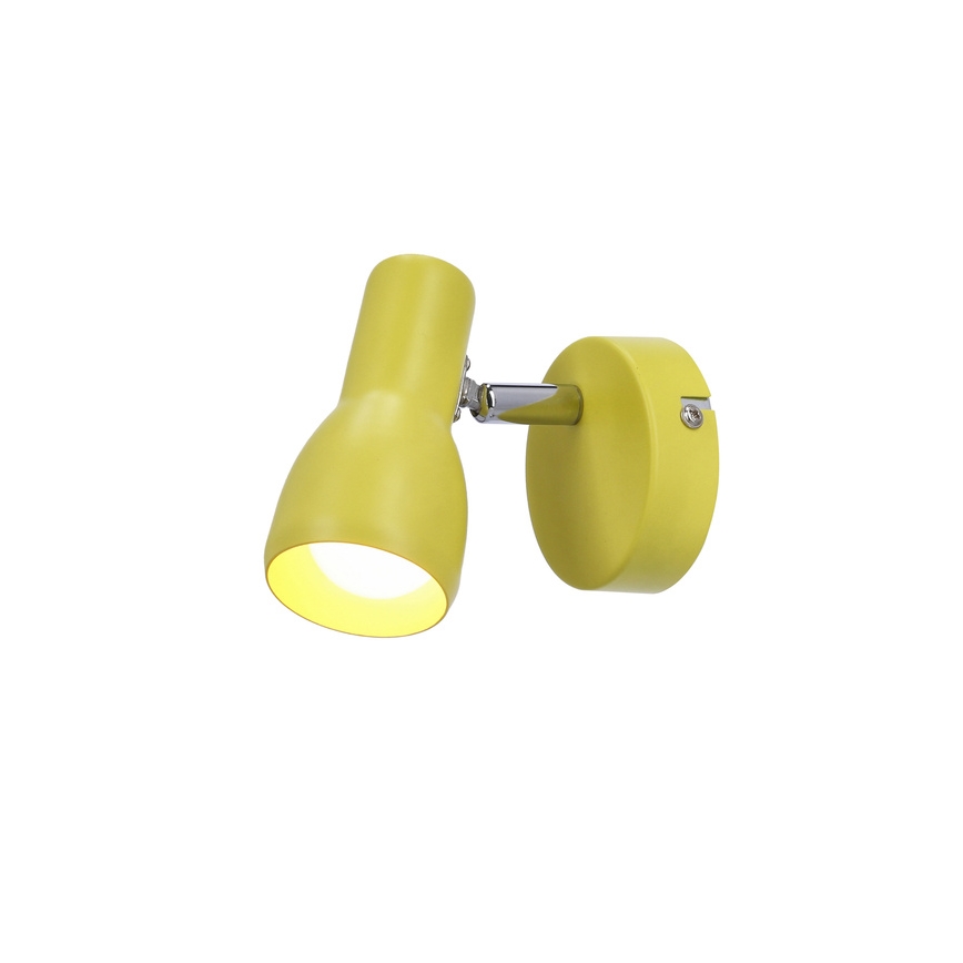 Kleine Wandlampe PICARDO 1xE14/40W/230V gelb