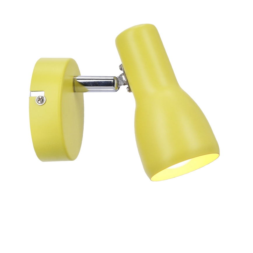 Kleine Wandlampe PICARDO 1xE14/40W/230V gelb