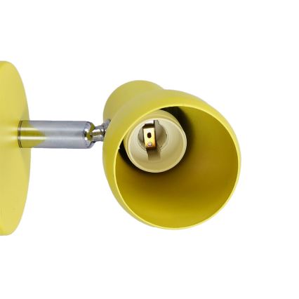 Kleine Wandlampe PICARDO 1xE14/40W/230V gelb