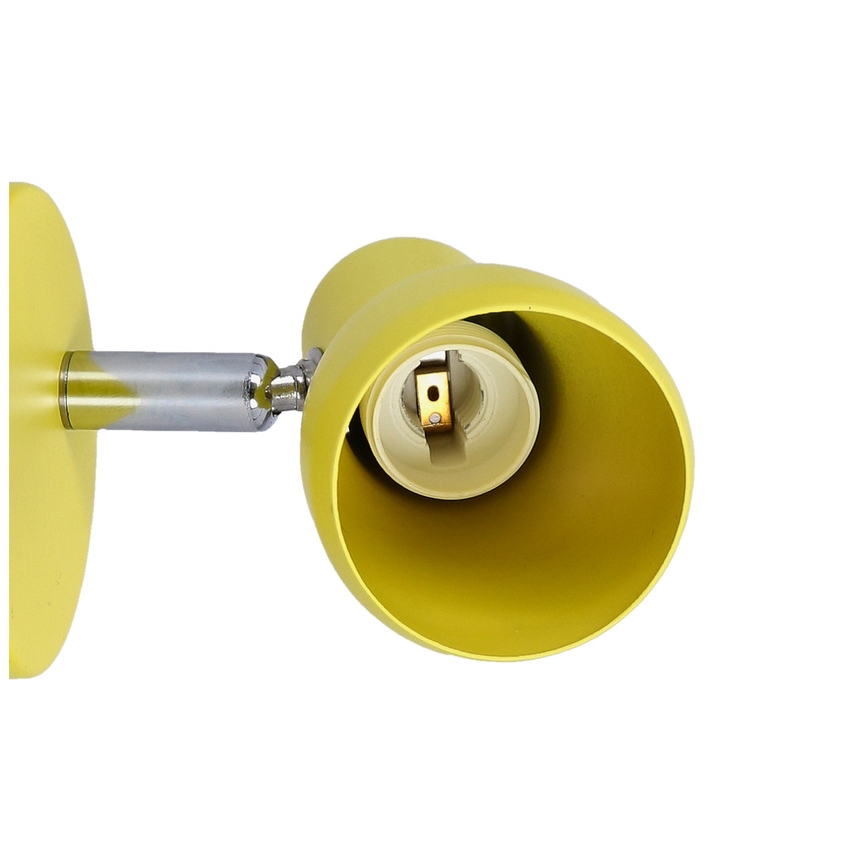 Kleine Wandlampe PICARDO 1xE14/40W/230V gelb