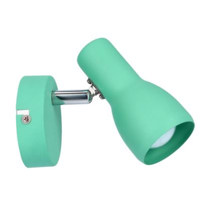 Kleine Wandlampe PICARDO 1xE14/40W/230V türkisfarben