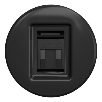 Kliklap - Retro-Datenanschluss ohne Rahmen, schwarz