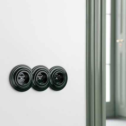 Kliklap - Retro-Mittelrahmen, Grün